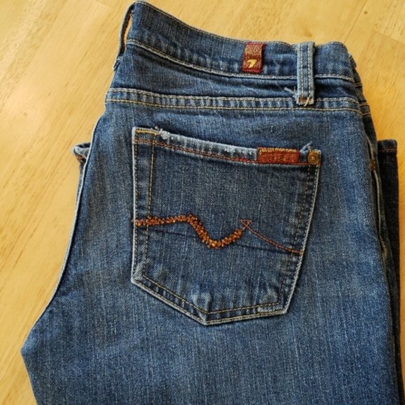 7 For All Mankind boot cut jeans - Picture 2 of 10